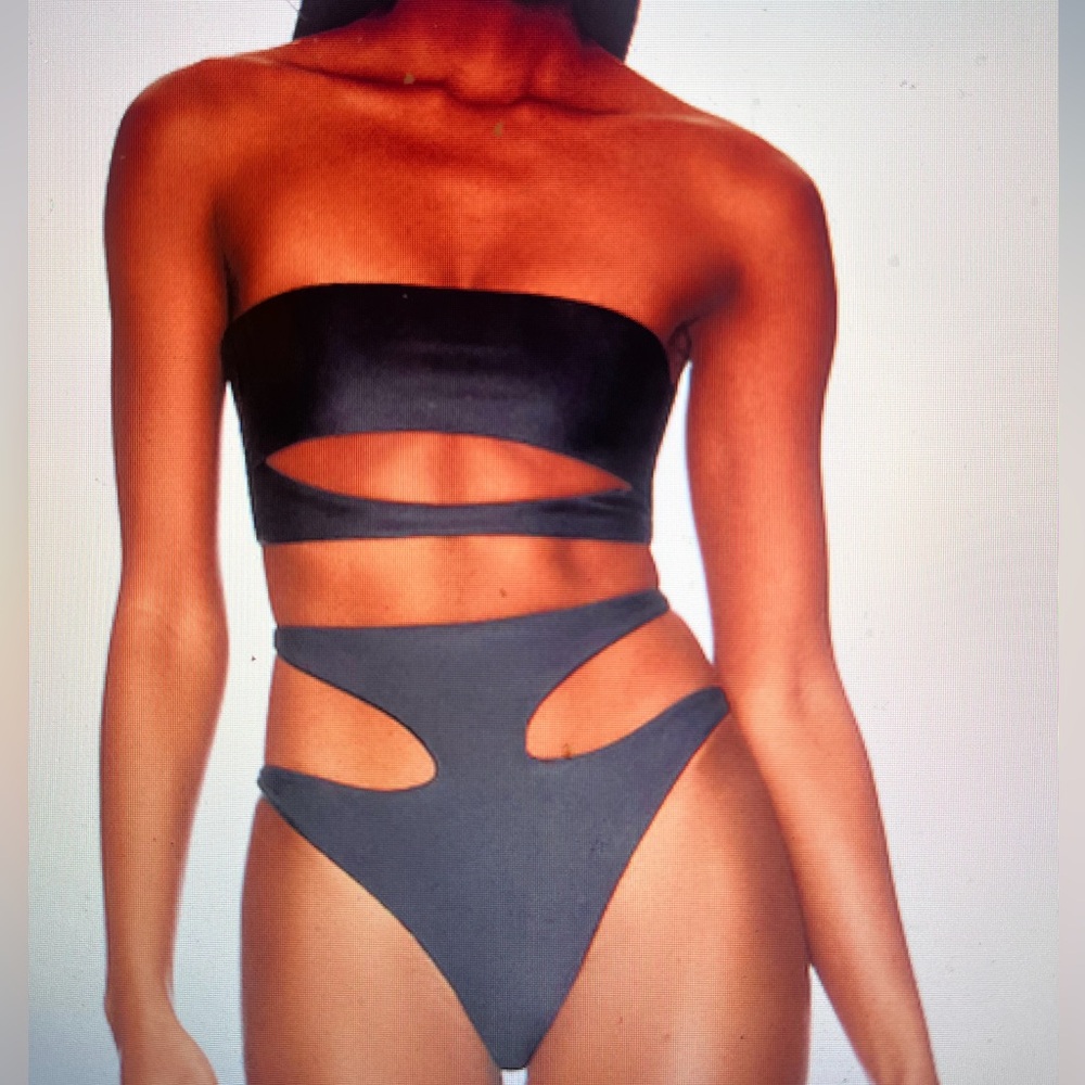 Cut out bikini set